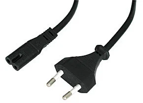 3m Netzkabel Euro an C7