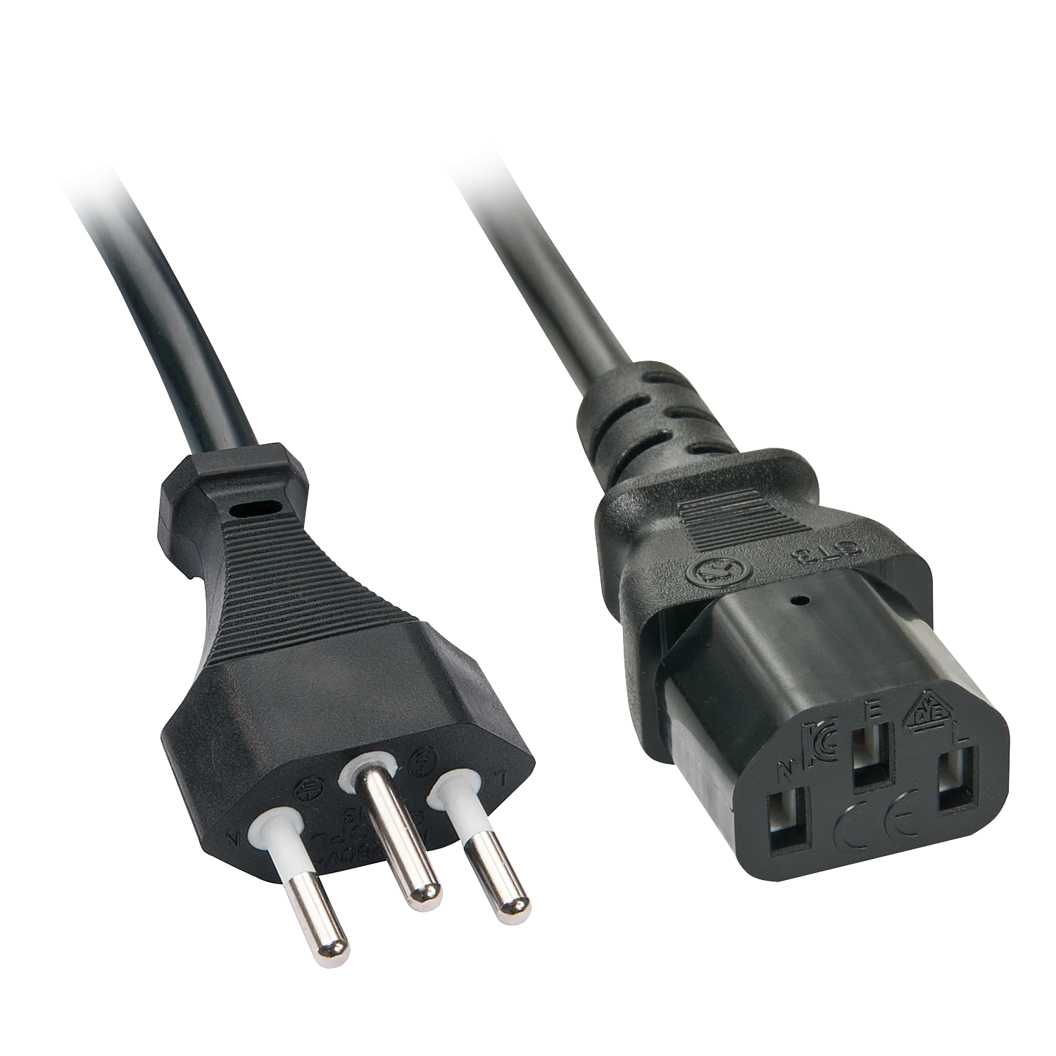 0.7m Netzkabel CH an C13