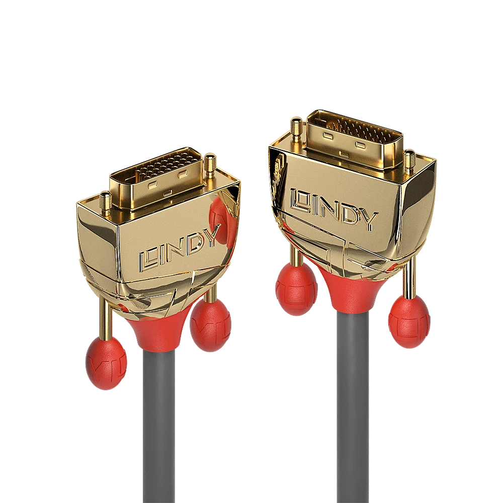 7.5m DVI-D Dual Link Kabel, Gold Line