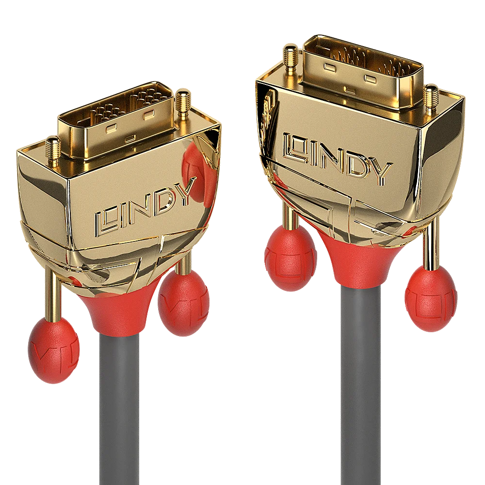 20m DVI-D SLD Single Link Kabel, Gold Line