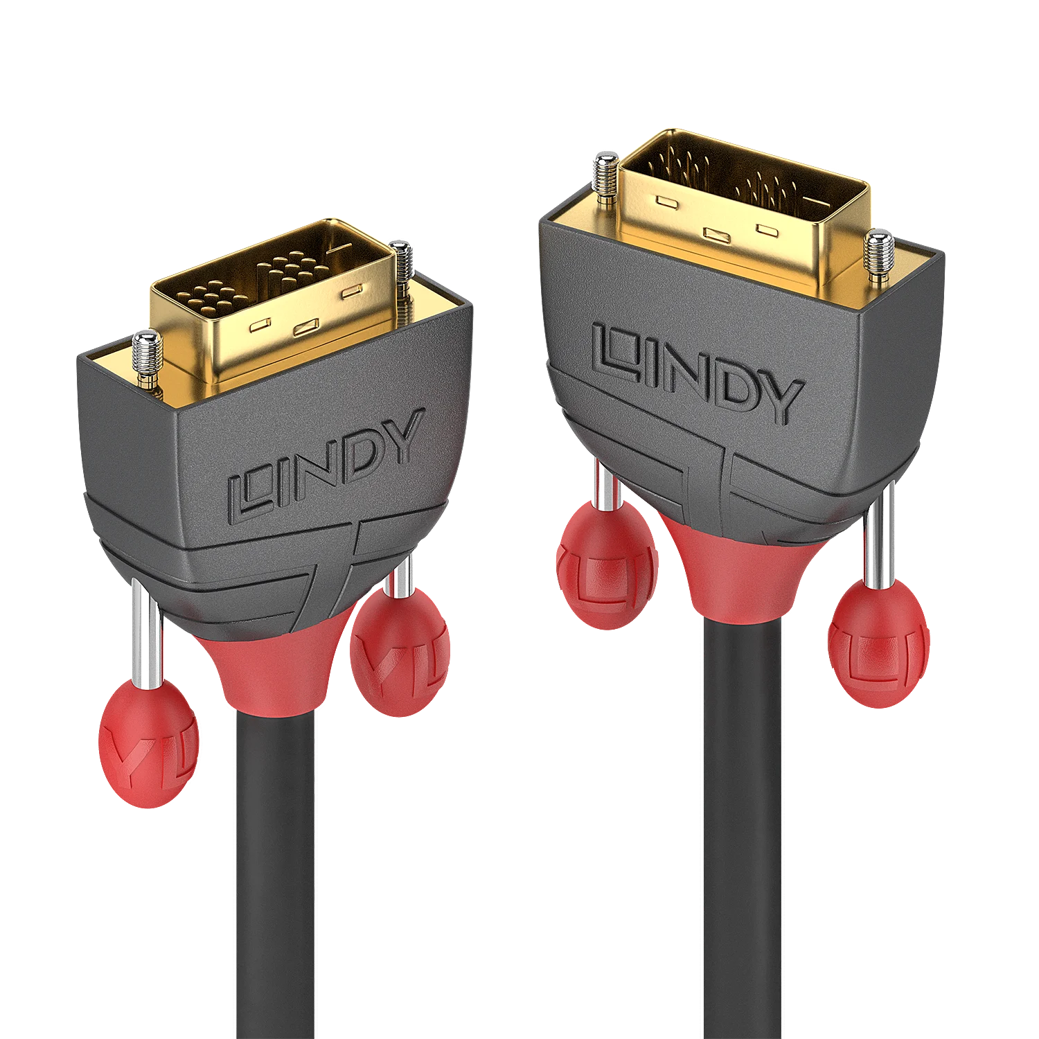 10m DVI-D Single Link Kabel, Anthra Line