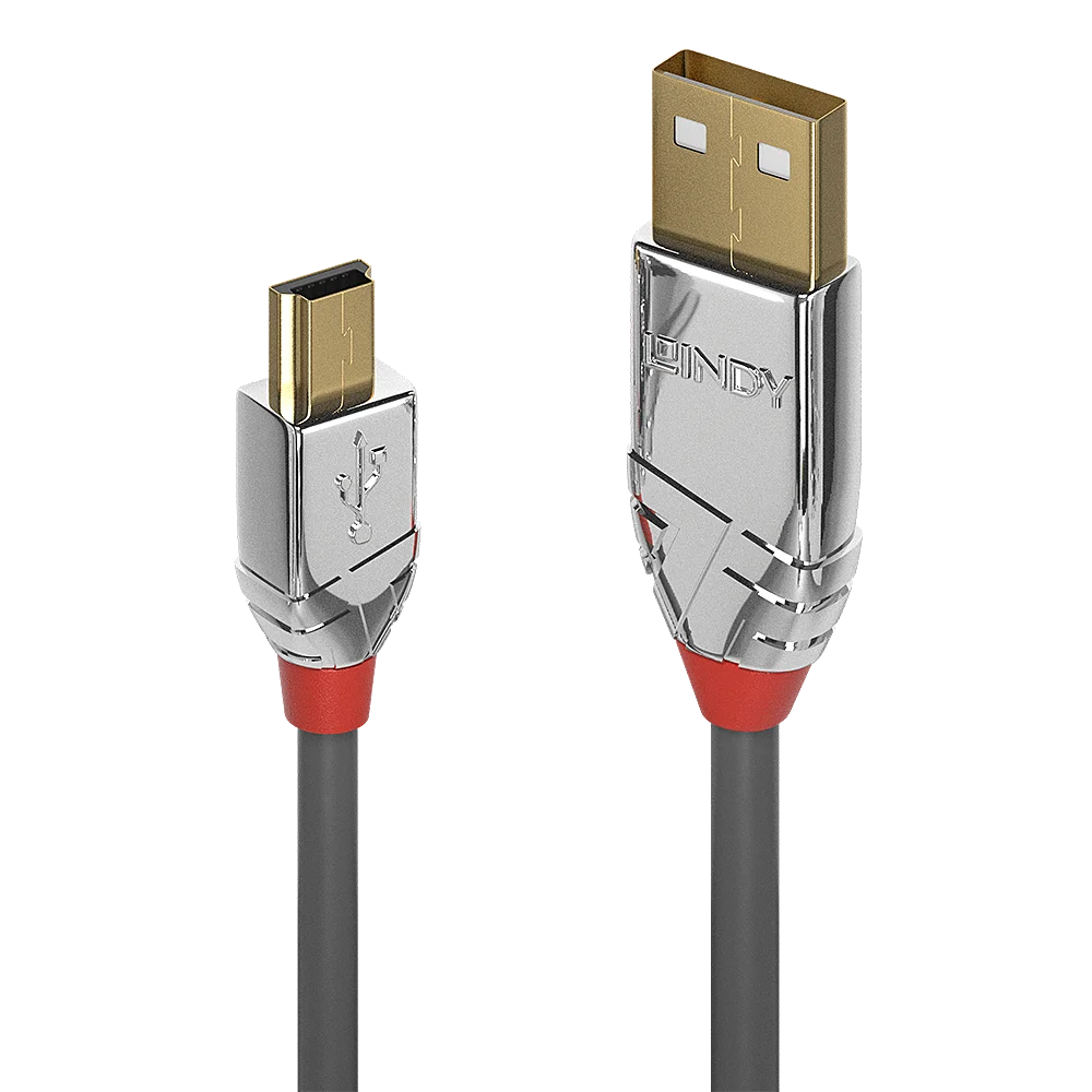 7.5m USB 2.0 Typ A an Mini-B Kabel, Cromo Line