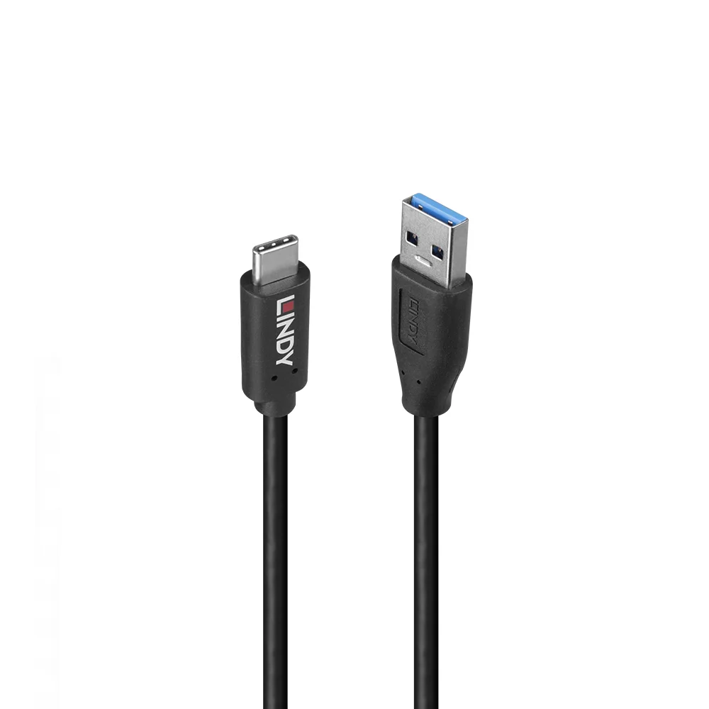 1m USB 3.2 Type A to C Cable, 10Gbit/s, GRS