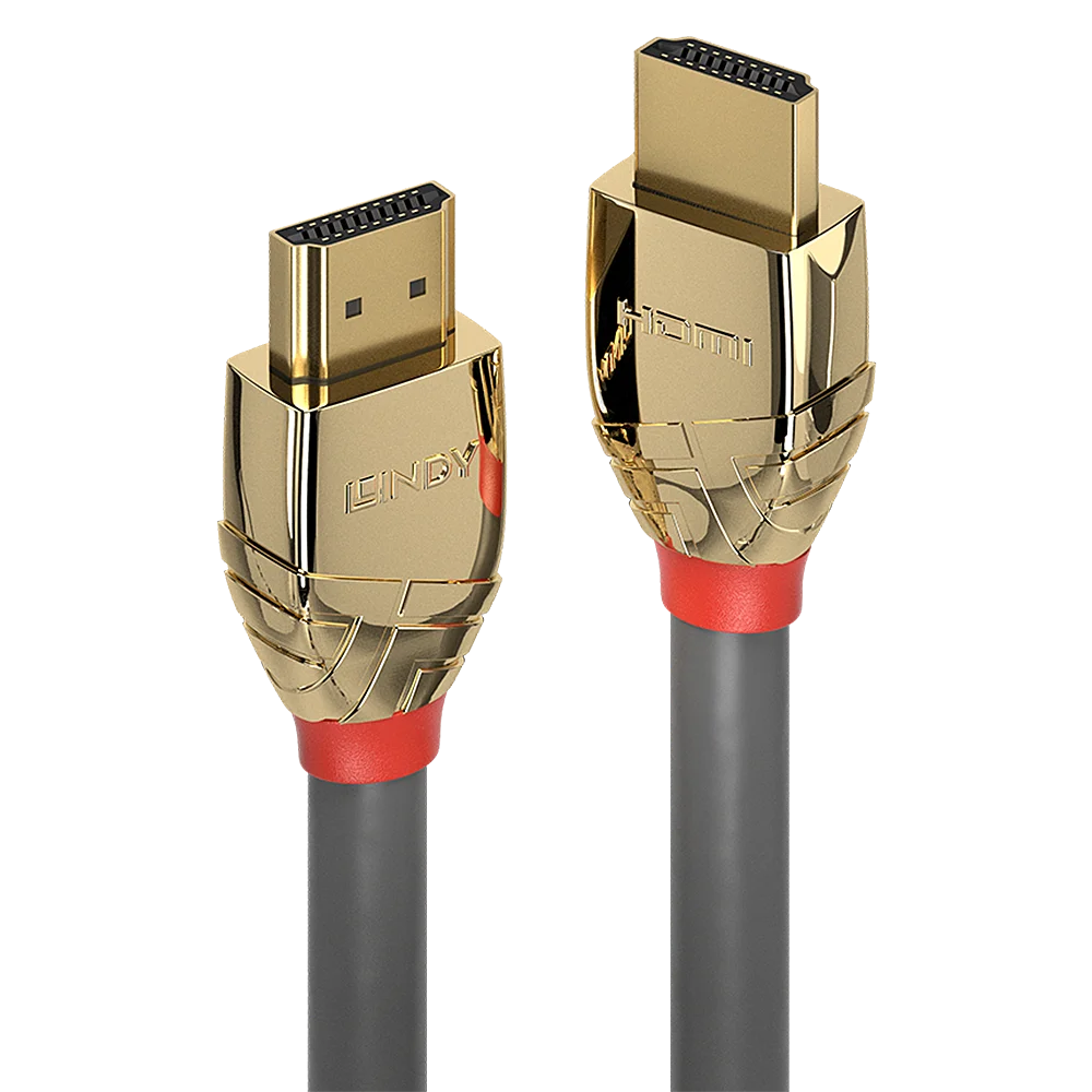 1m High Speed HDMI Kabel, Gold Line