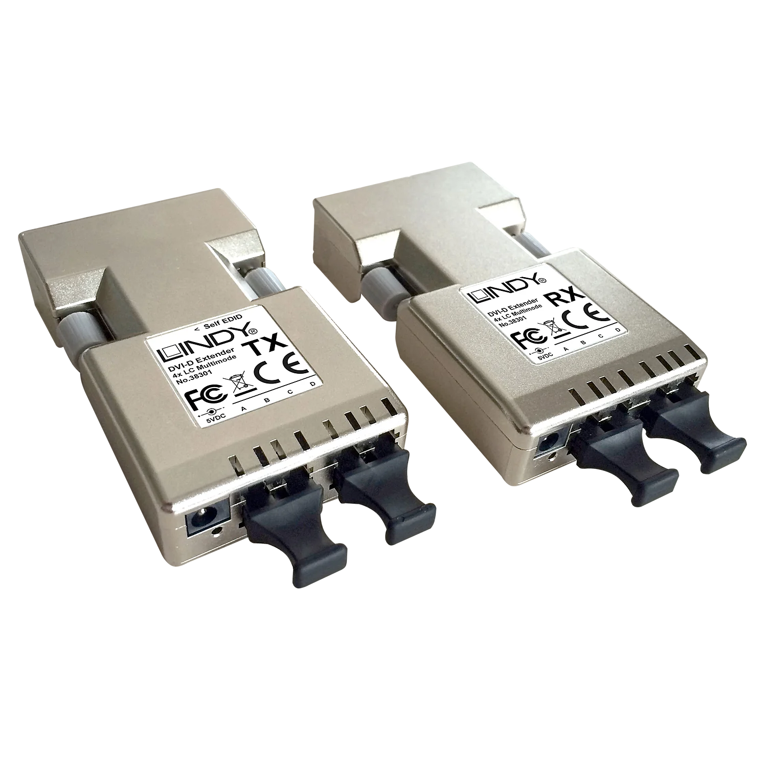 500m LWL / Fibre Optic DVI-D Single Link Extender