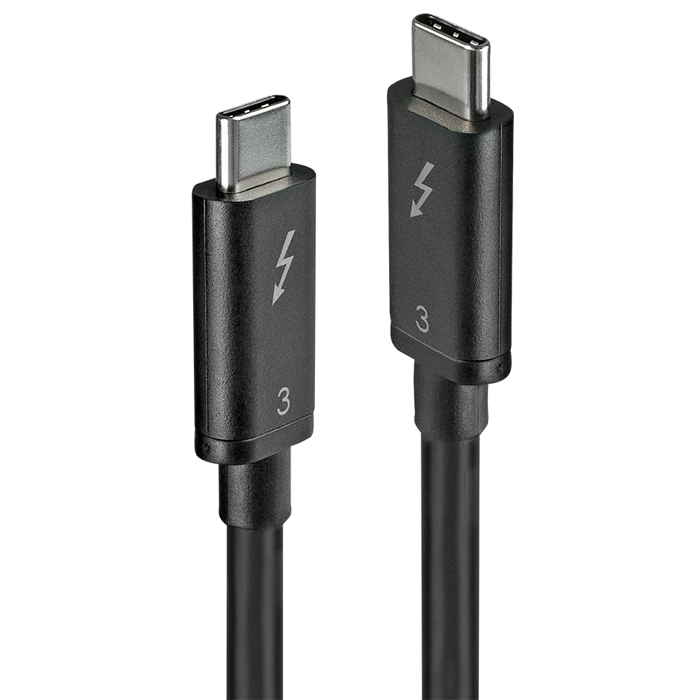 0.5m Thunderbolt 3 Kabel, 40Gbit/s, 100W PD, Passiv