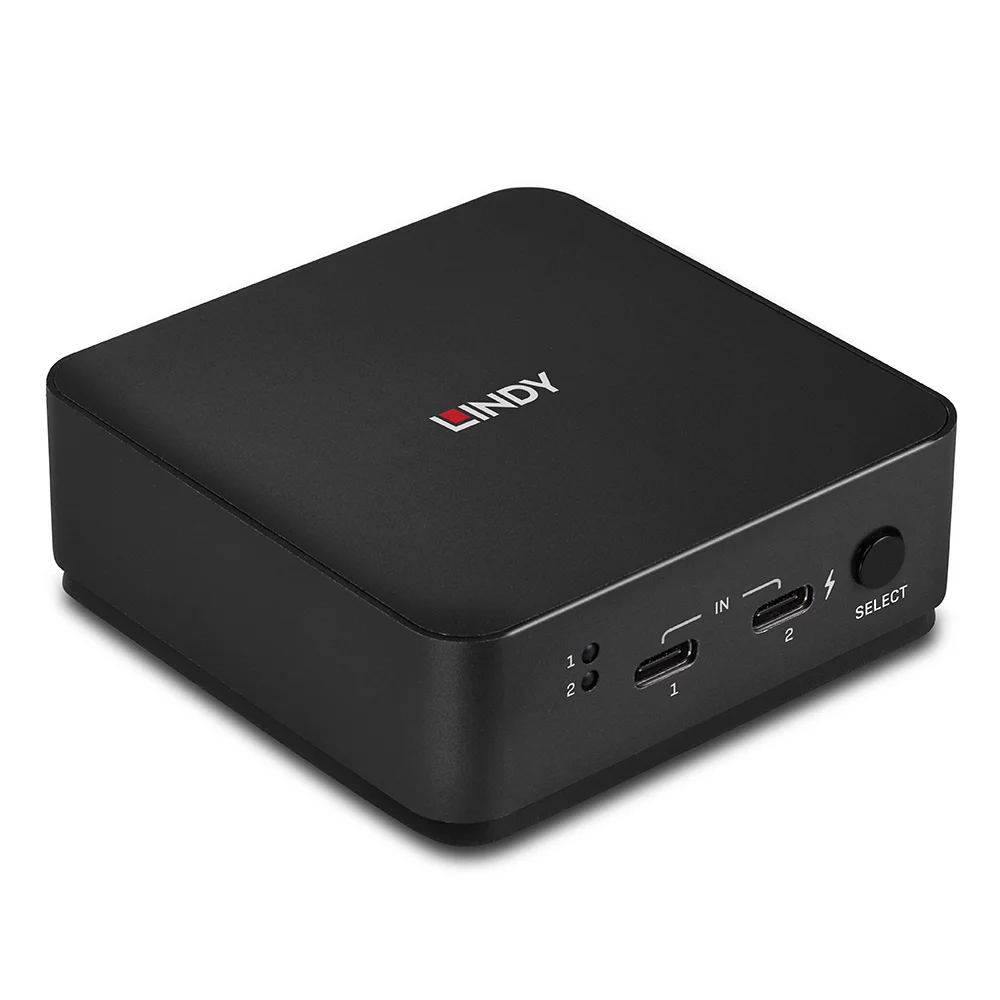 2 Port Typ C, Dual HDMI 4K60 KVM Switch