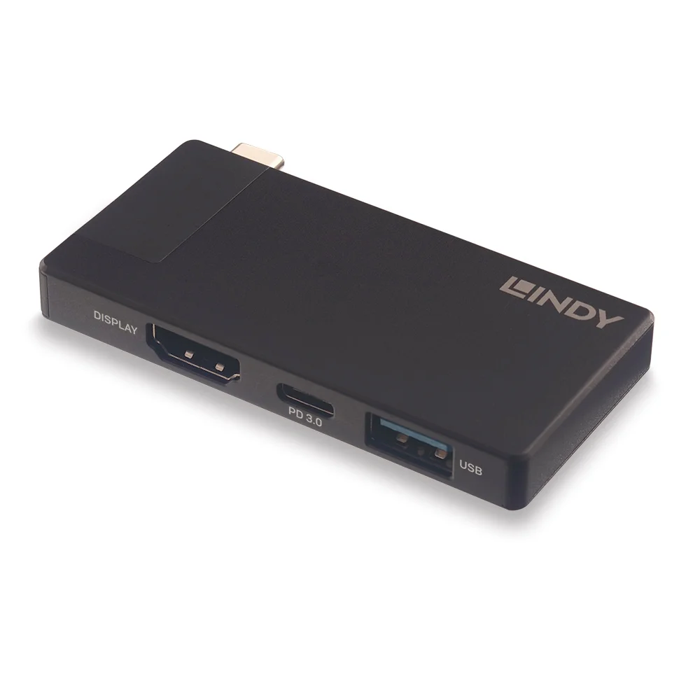 DST-Micro, USB C Laptop Micro Dockingstation mit 4K Unterstützung & 100W Pass-Through-Laden