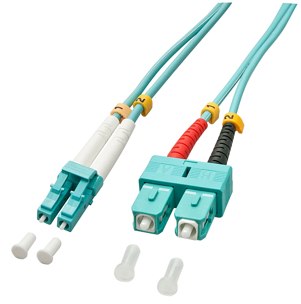 LWL-Duplexkabel LC/SC OM3 1m