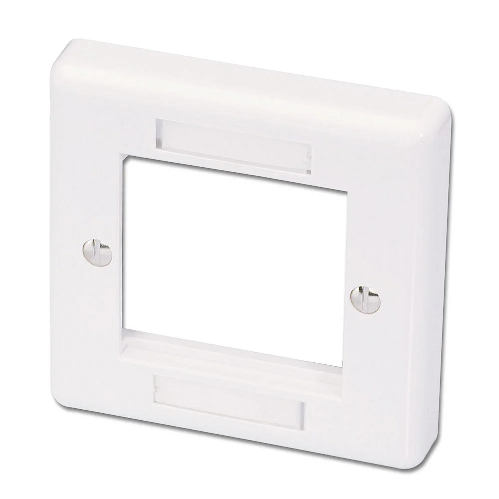Wanddose 86x86mm UK für 2 Snap-In-Module und AV-Extender