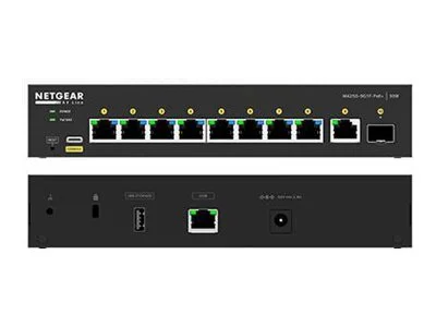 M4250 Desktop-Switch 9x 1G PoE+ 110 W und 1x SFP M4250-9G1F-POE+