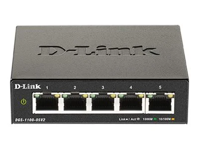 D-Link Switch DGS-1100-05V2 5xGBit Managed