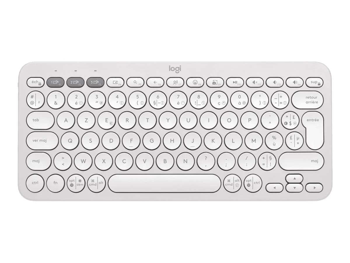LOGI Pebble Keys 2 K380s TONAL WHITE(FR)