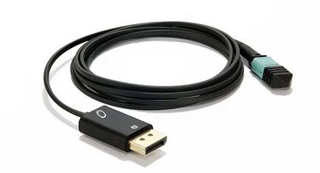 CT Serie - 18Gbps DP Universal Glasfaser Receiver für CT-UFO Extender Set, 0,8m