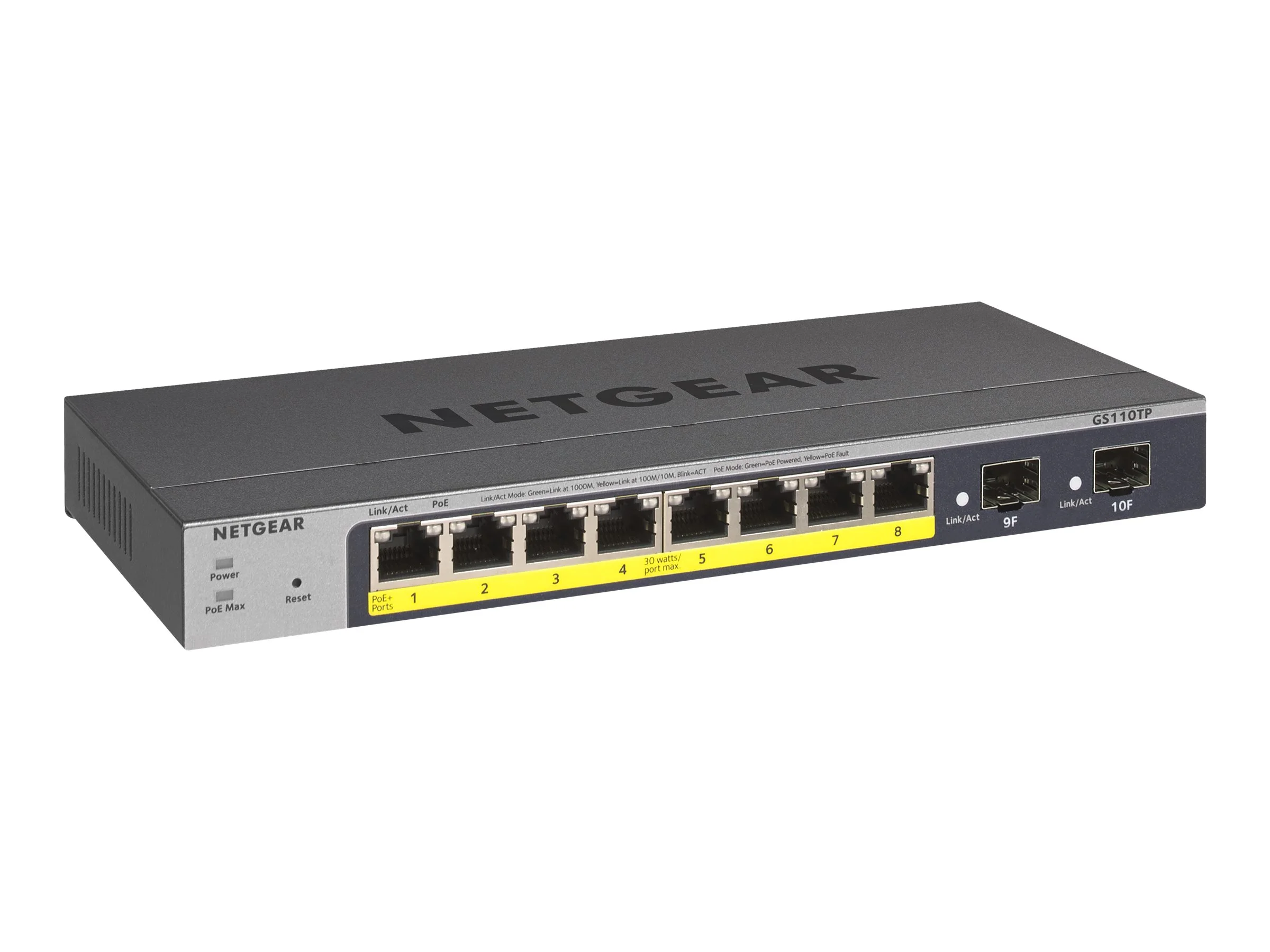 Netgear 10Port Switch 10/100/1000 GS110TP v3