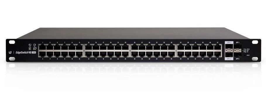 Ubiquiti Switch EdgeSwitch 48xRJ45 GBit/2xSFP/2xSFP+ 500W PoE Managed  19" Rack-Mountable, Gigabit RJ45/SFP/SFP+ Ports