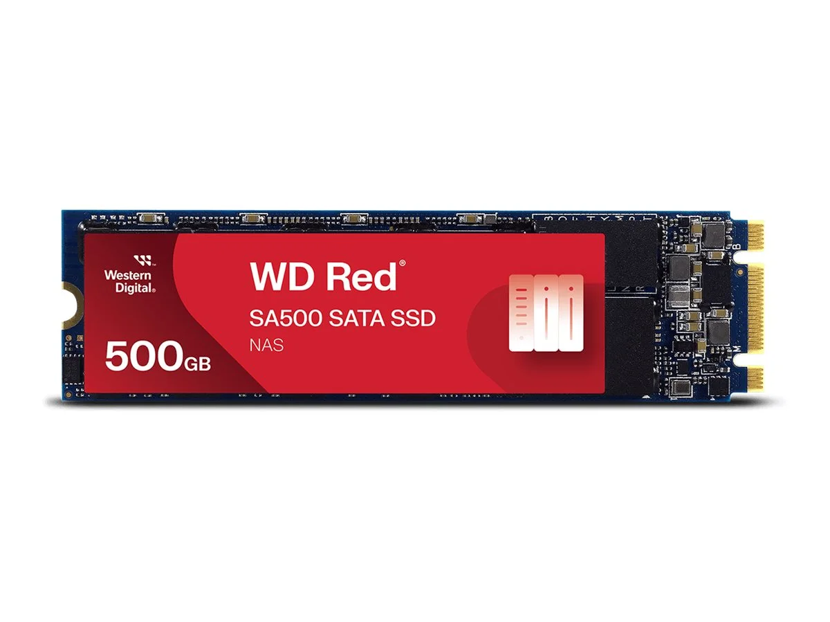 WD SSD M.2 (2280) 500GB Red / NAS 24x7 /SATA3 (Di)