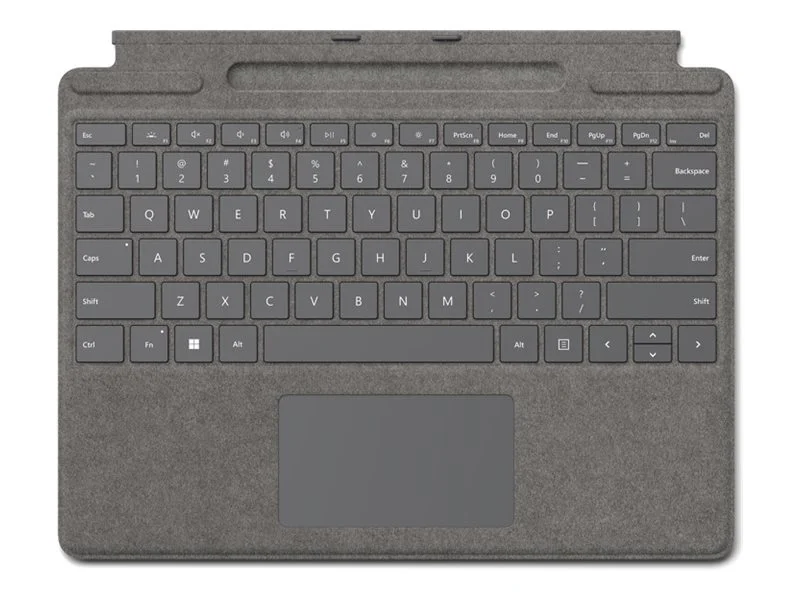 Surface Pro Keyboard [DE/AT] Platin+ Slim Pen 2 Schwarz mit Copilot Button