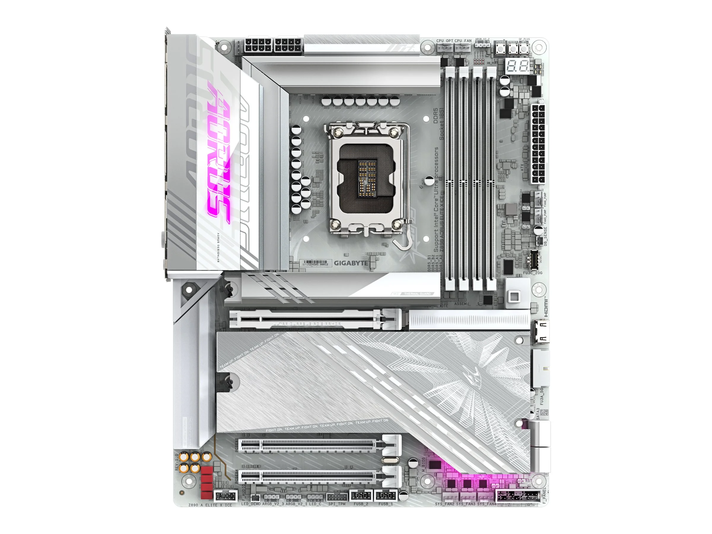 GIGA Z890 AORUS ELITE X ICE S1851/DDR5/ATX