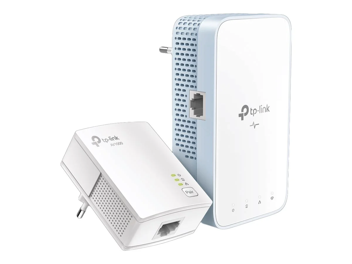 TP-LINK WLAN 1000MBit Powerline Adapter KIT Kit bestehend aus 2 Adaptern