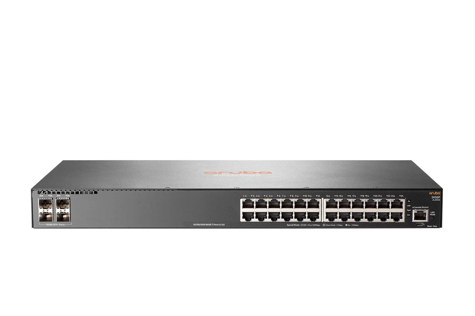 HPE Aruba Switch 2930F-24G 24xGBit/4xSFP+ JL253A