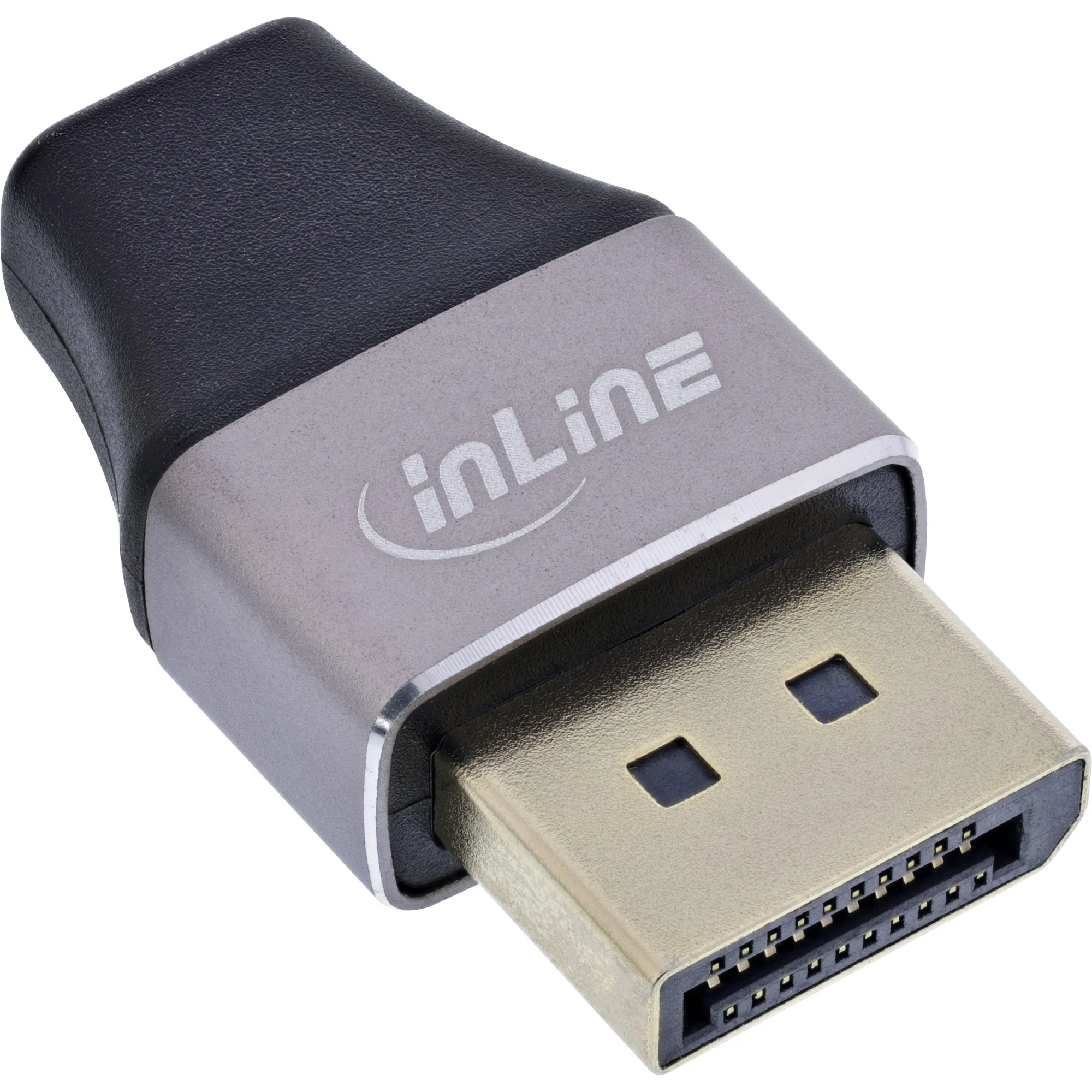 InLine® DisplayPort 1.4 Adapter, DP Stecker / Mini DP Buchse, 8K UHD