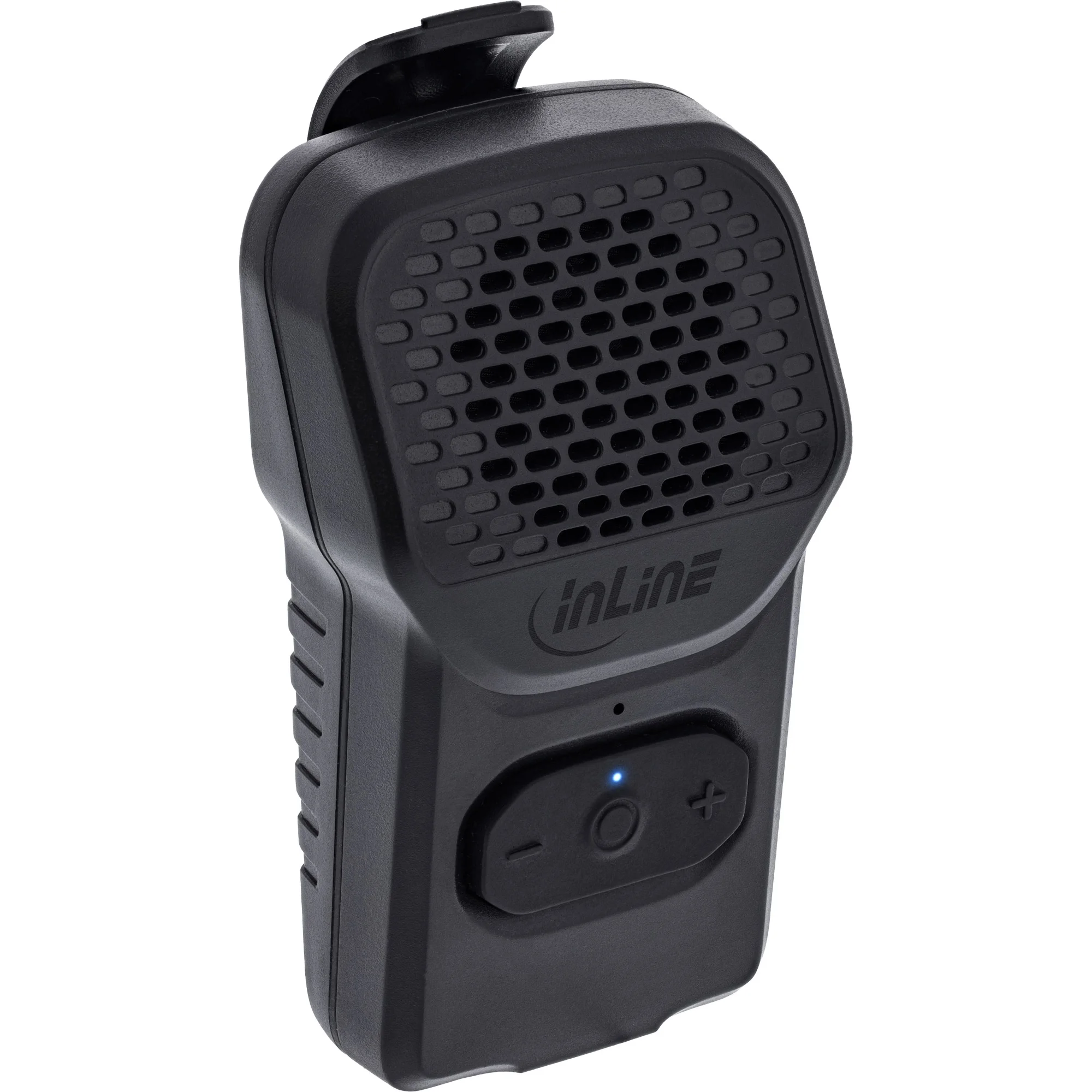 InLine® ClipTone, tragbarer Bluetooth Lautsprecher, Clip, Freisprecheinrichtung