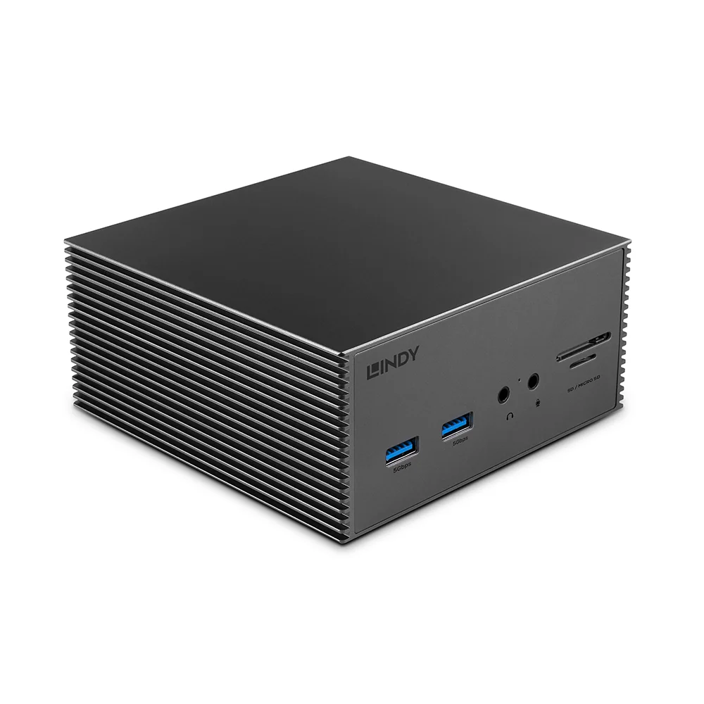DST-Pro 101, USB C Laptop Dockingstation mit 4K-Unterstützung und 100W-Netzteil
