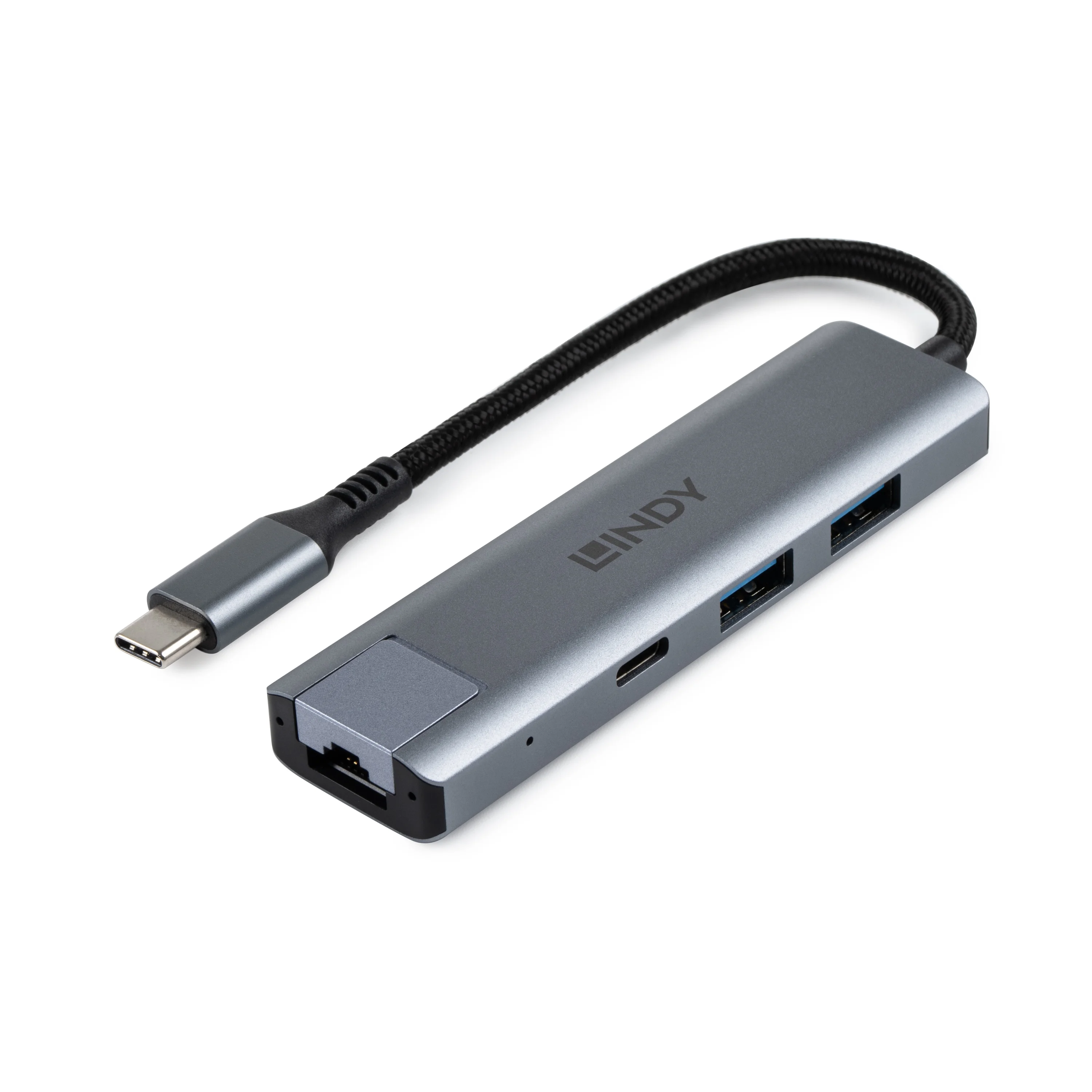 USB 3.2 Gen 2 Typ C Hub & Gigabit Ethernet Konverter