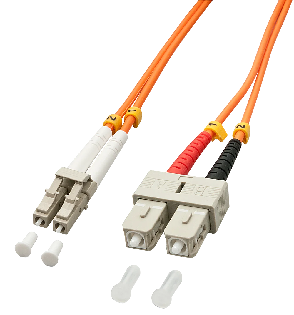 LWL-Duplexkabel LC / SC OM2 10m