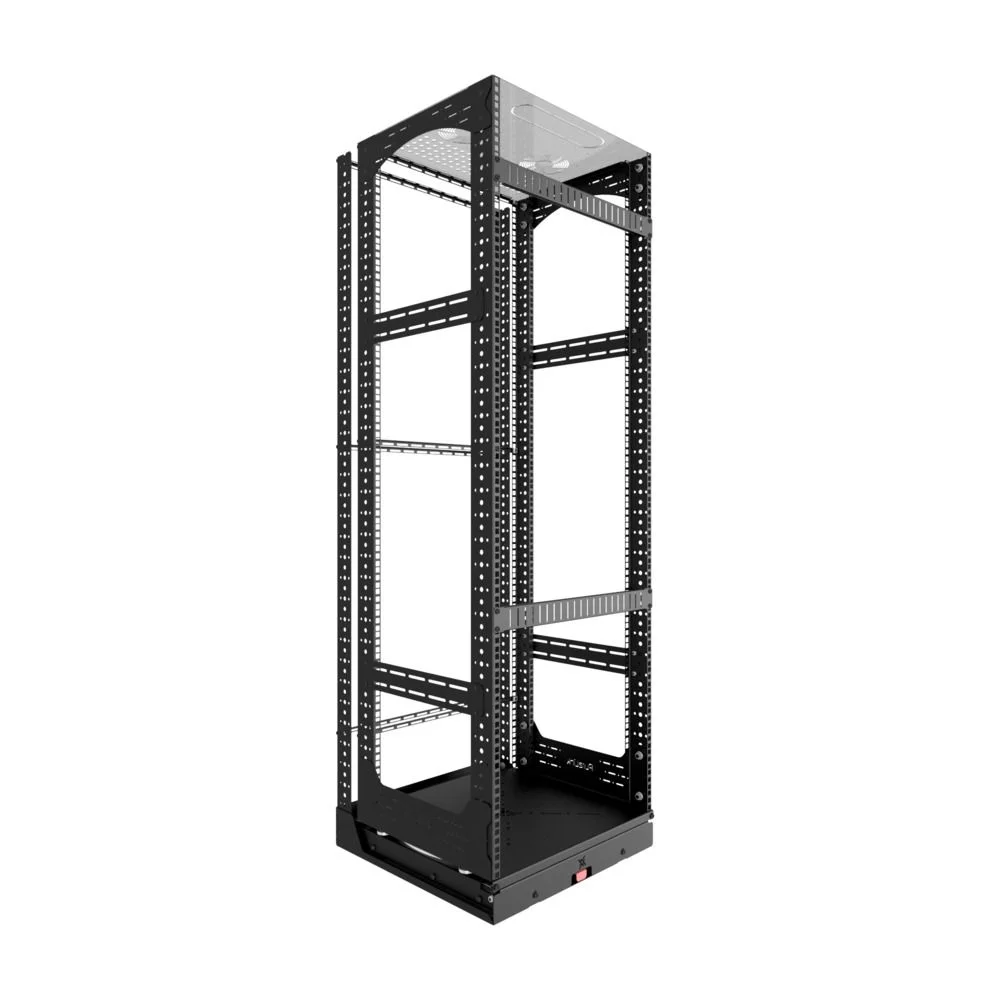 19" Ausziehbares und drehbares offenes Rack, 32RU