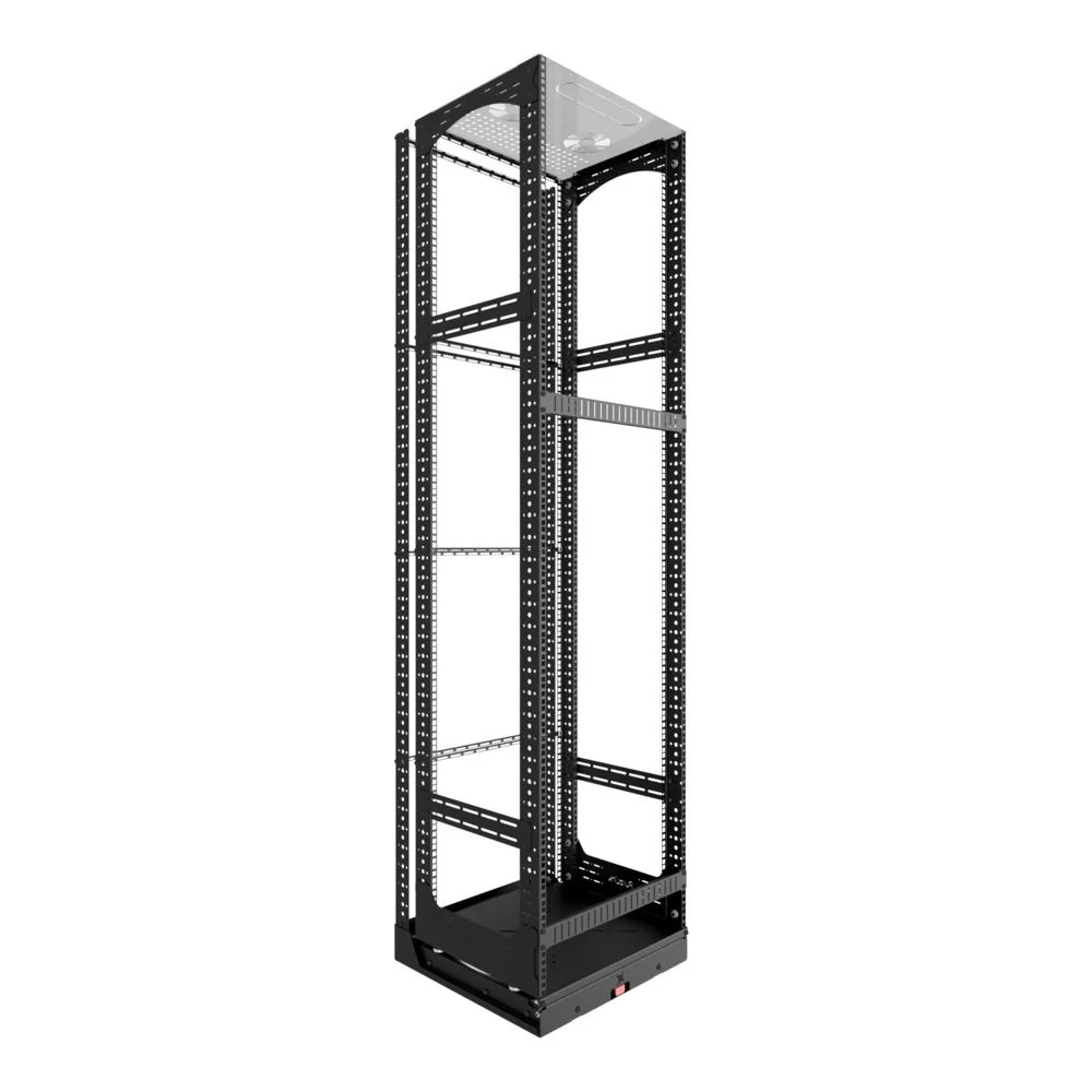 19" Ausziehbares und drehbares offenes Rack, 42RU