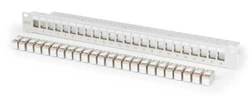24-PORT 1U MOD PATCH PANEL EQUIPPED WITH 24X DN-93615