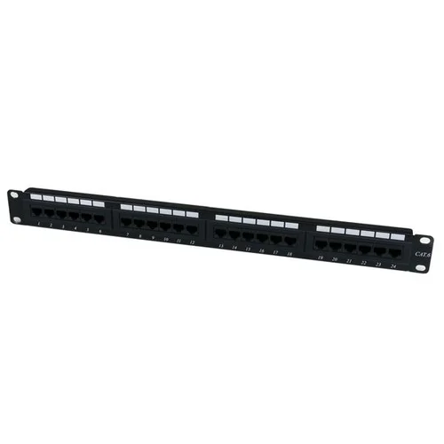 24 PORT 1U CAT6 PATCH PANEL .