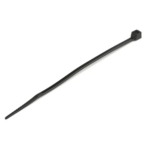 100 PACK 4 CABLE TIES -BLACK NYLON ZIP TIE WRAPS UL TAA