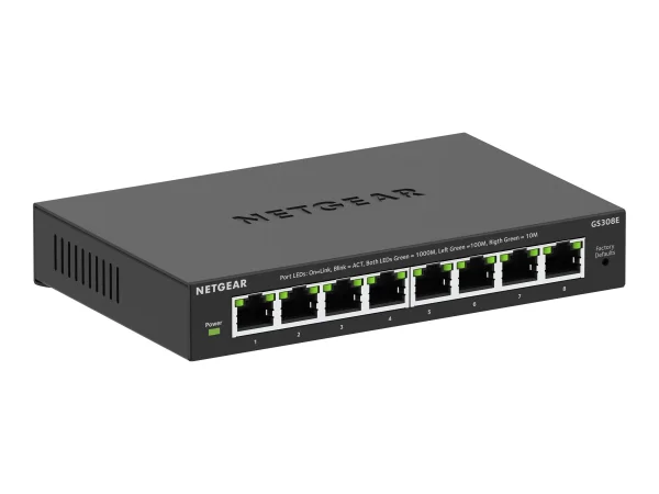 Netgear 8Port Switch 10/100/1000 GS308E GS308E-400EUS