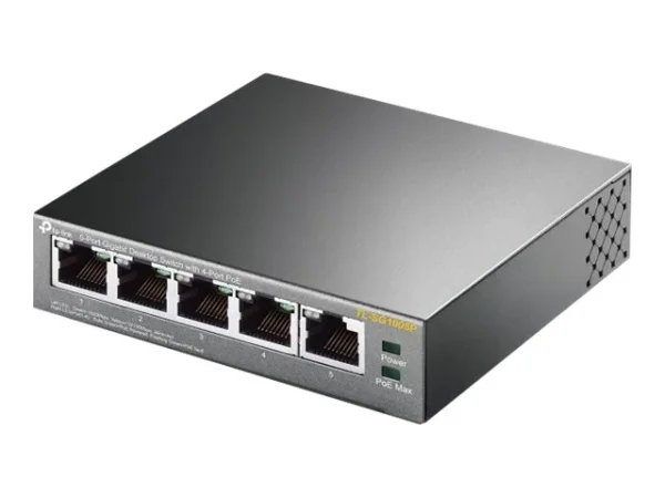 TP-LINK Switch TL-SG1005P 5xGBit (4xPoE / 65W) Unmanaged