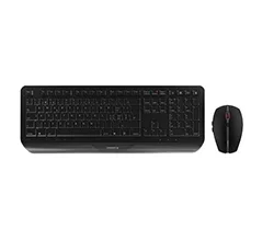CHERRY Desktop GENTIX [FR] Wireless black/noir Frankreich