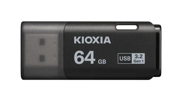 KIOXIA USB3.0 Stick TransMemory U301 black   64GB