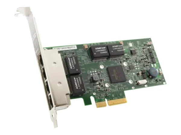 BC 1 GbE 4-port Server Adapter NetXtreme BCM5719-4P (4xRJ45) bulk PCIe 2.0 x4 incl. full height and low profile bracket