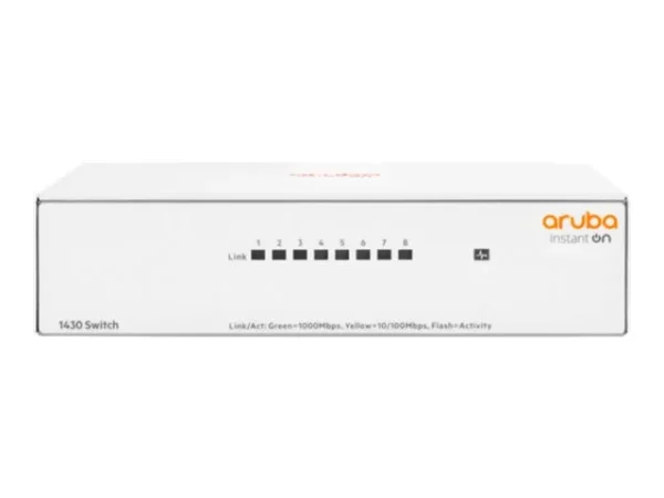 HPE Aruba Switch 1430 8G R8R45A Aruba Instant On