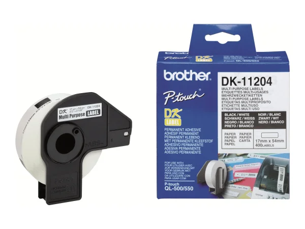 BROTHER DK11204mehrzweckEtiketten