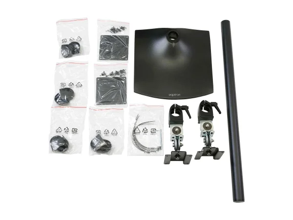 ERGOTRON DS100 Standfuss 2Mon vertikal