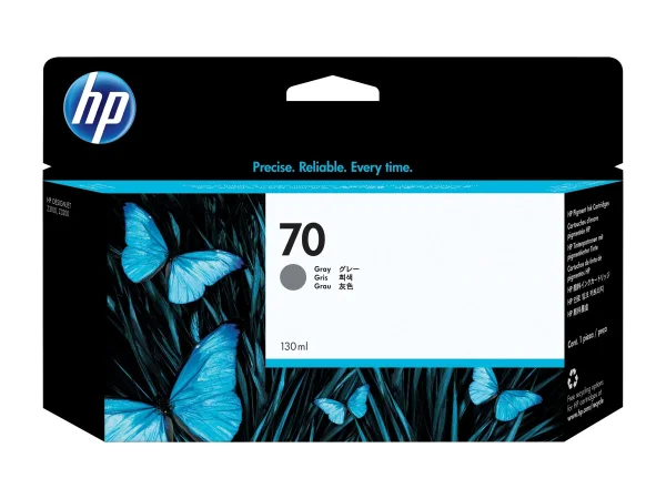 HP 70 Tinte grau 130 ml Vivera