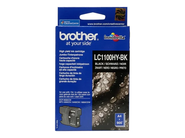 BROTHER LC1100HYBK Tinte HC schwarz
