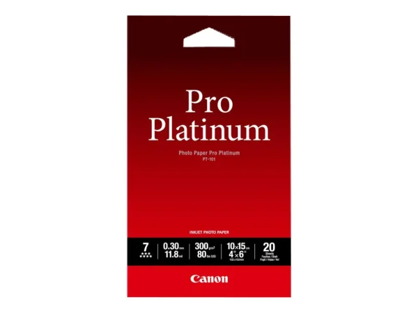 CANON PT-101 Fotopapier 10x15cm 20Blatt