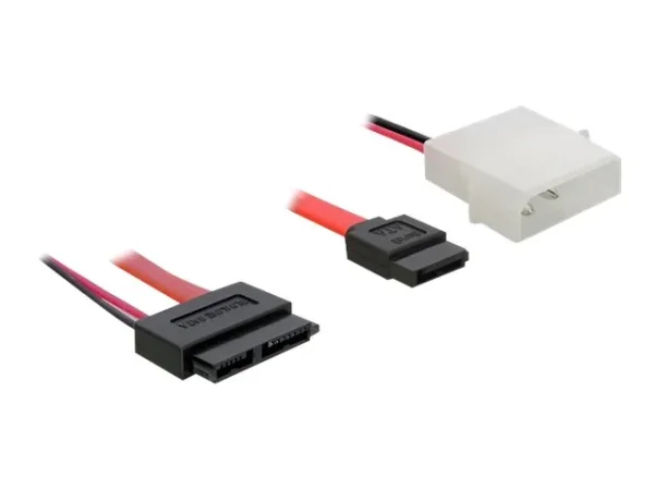 DELOCK Kabel SATA Sliml.All-in-One7+6pin