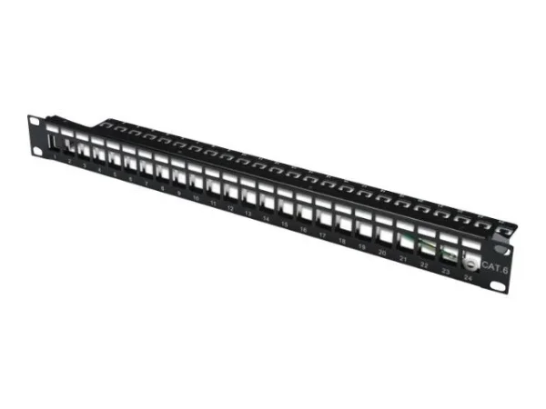DIGITUS Patch Panel Keystone 24Port