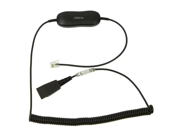 JABRA Smart Cord QD to RJ9 coiled