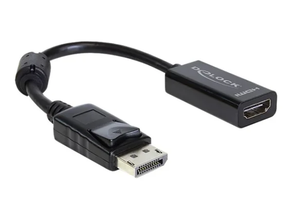 DELOCK Adapter DP-St > HDMI-Bu 22,5cm bl